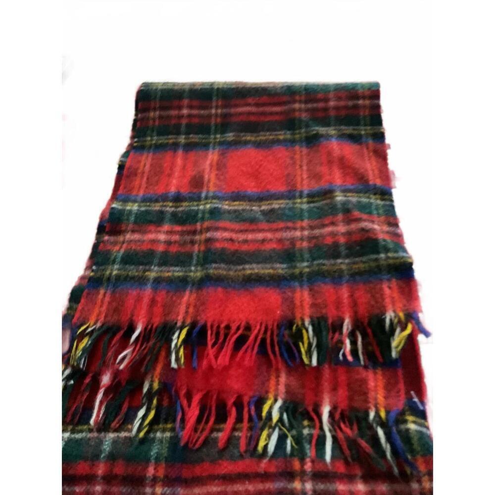 Johnstons of Elgin Royal Stewart Cashmere Wool Scarf